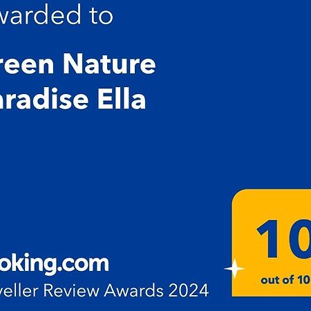 Green Narture Paradise Ella Extérieur photo